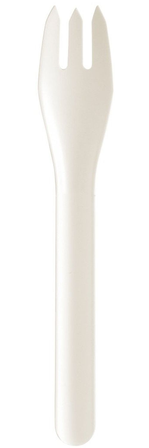 Duni Gabeln Papier weiß 16 cm - 10 Stück Bild 1