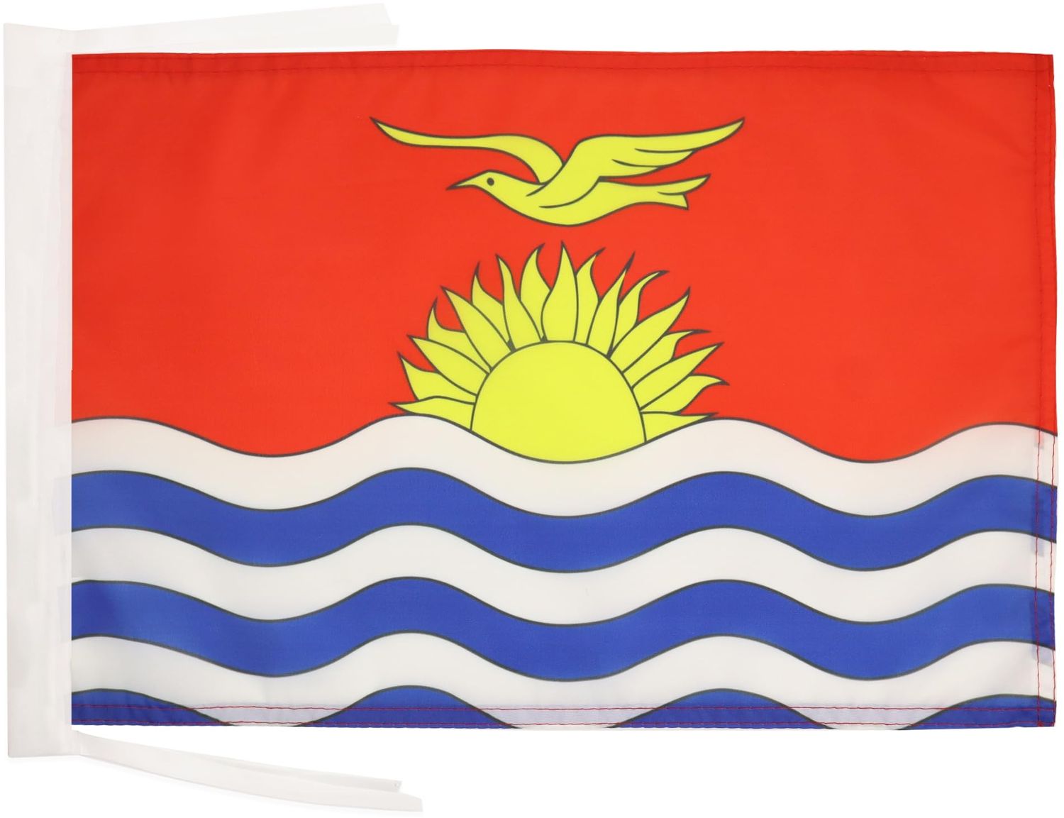 AZ FLAG - Flagge Kiribati - 45x30 cm Mit Kordel - Republik Kiribati Fahne 30x45 Cm - Flaggen Bild 1