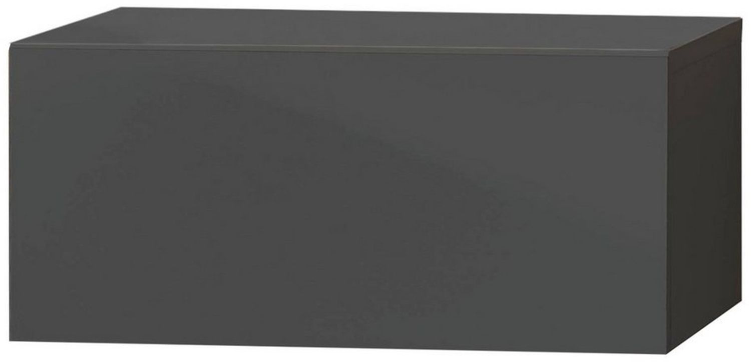 BMG Möbel Nachtschrank Faro 1 (Nachtkonsole) griffloses Design, wandhängend mit Schublade Bild 1