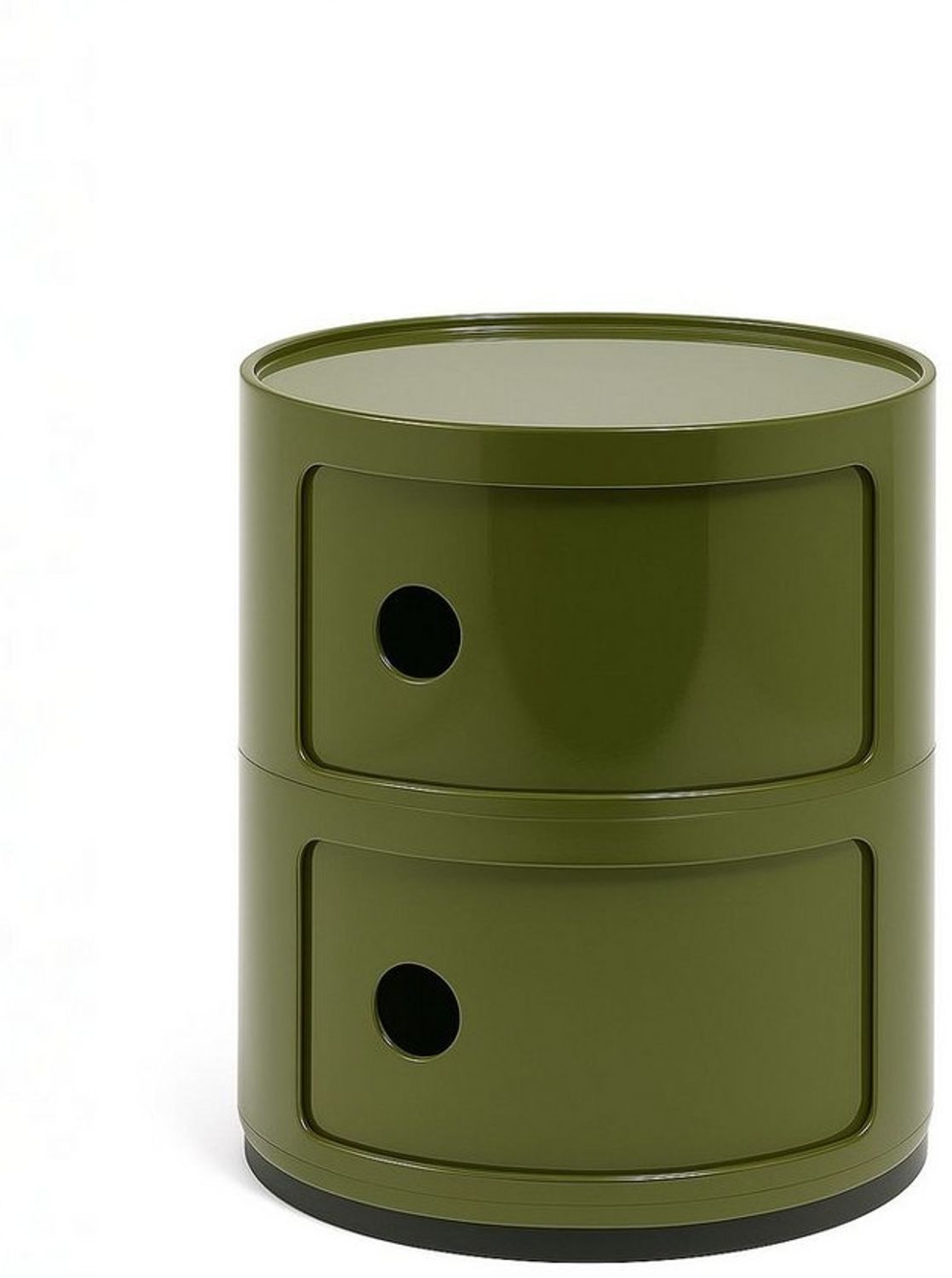 Kartell Componibili, 2 Elements, Grün, Runde Basis Bild 1