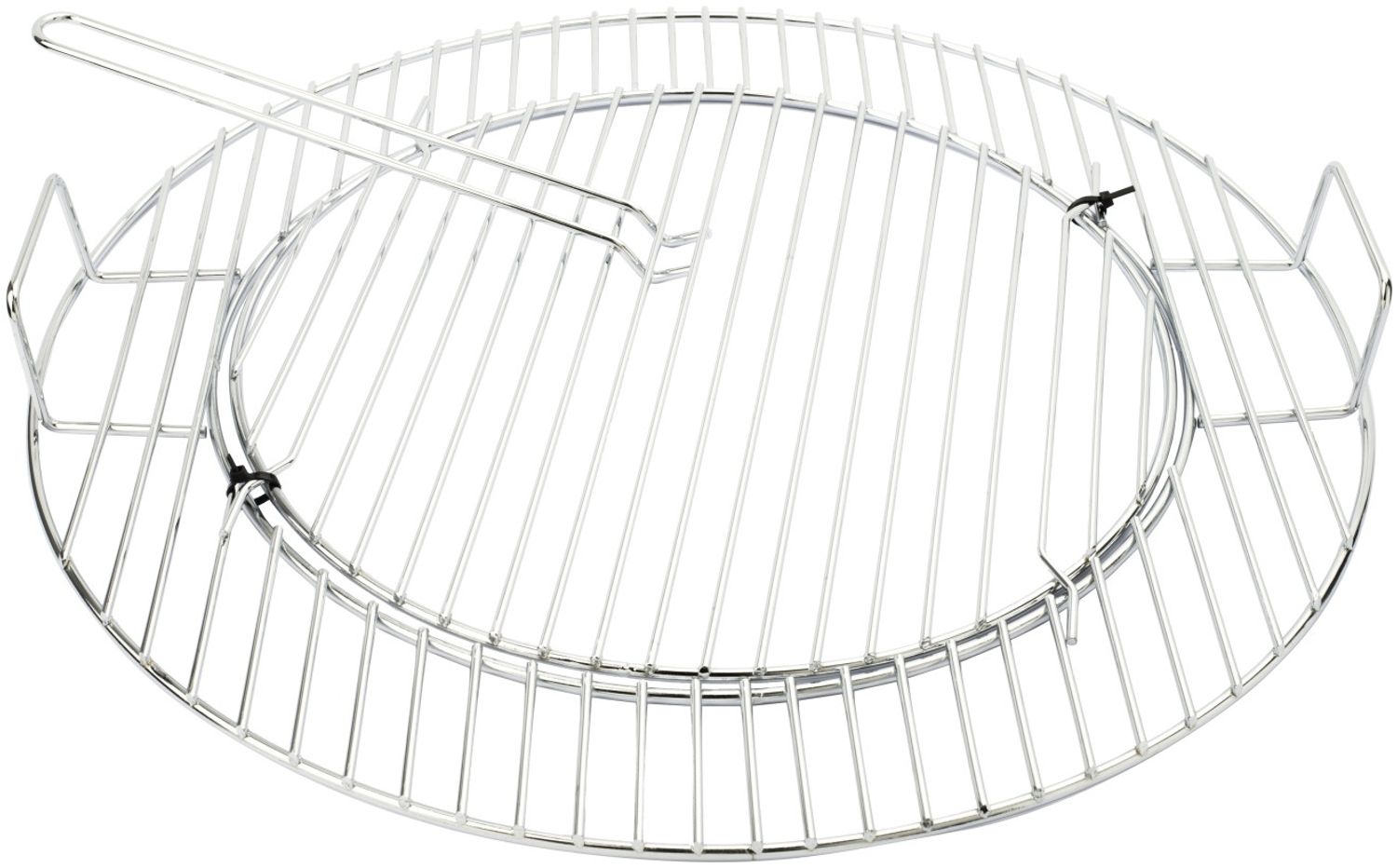 Primaster modularer Grillrost mit abnehmbaren Griff verchromt Ø 54 cm Bild 1