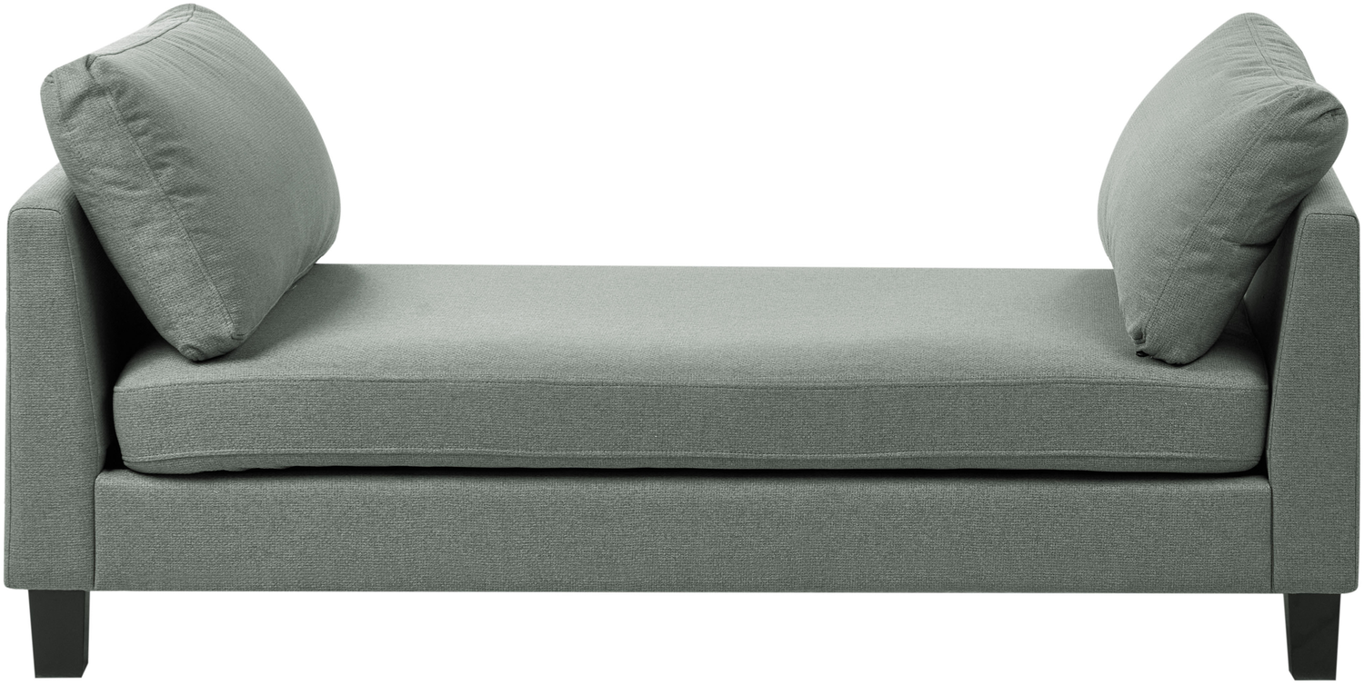 Chaiselongue ARCHIANE Stoff Grün Bild 1