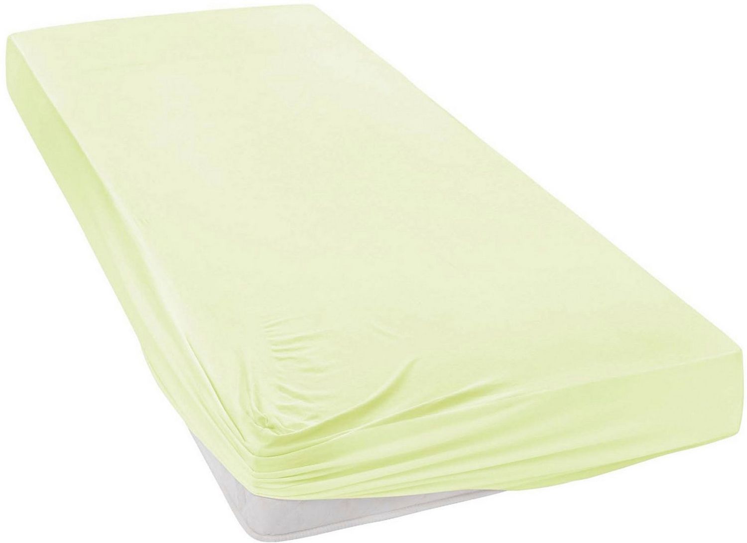 Janine Spannbettlaken ELASTIC 5002, Jersey-Elasthan, Gummizug: rundum, (1 Stück), für Matratzen bis 35 cm Höhe, 95% Baumwolle, hochwertig, langlebig Bild 1