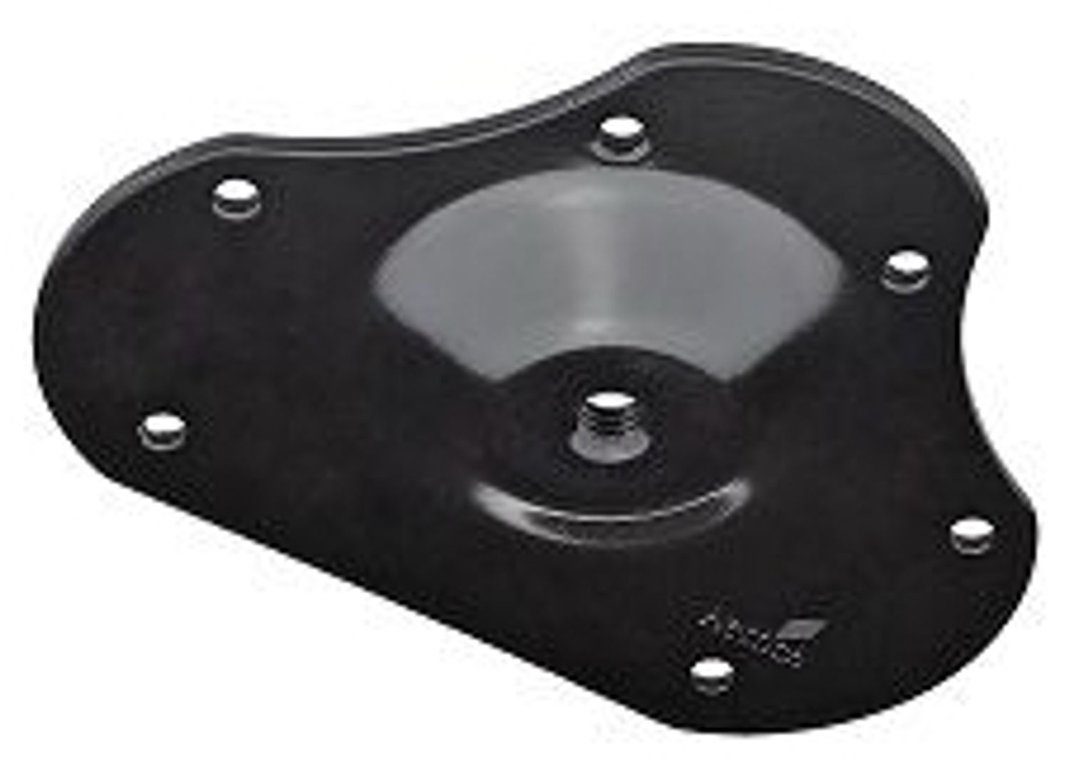 Hettich Montageplatte 11,6 x 15,1 x 1,03 cm schwarz - 1 Stück Bild 1