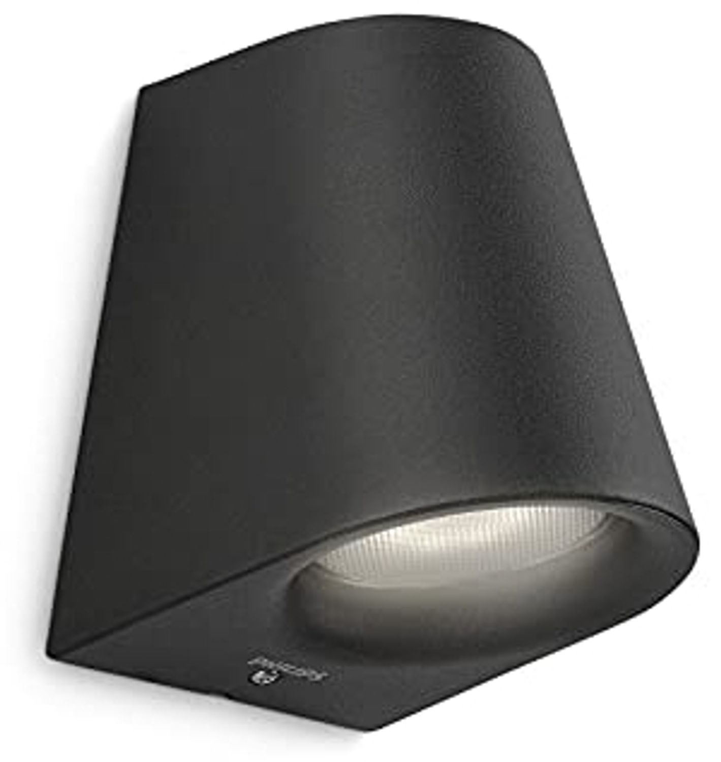 Philips myGarden Virga Wandleuchte 4W Wandbeleuchtung für den Außenbereich Schwarz Metall IP44 Garten Terrasse I Bild 1