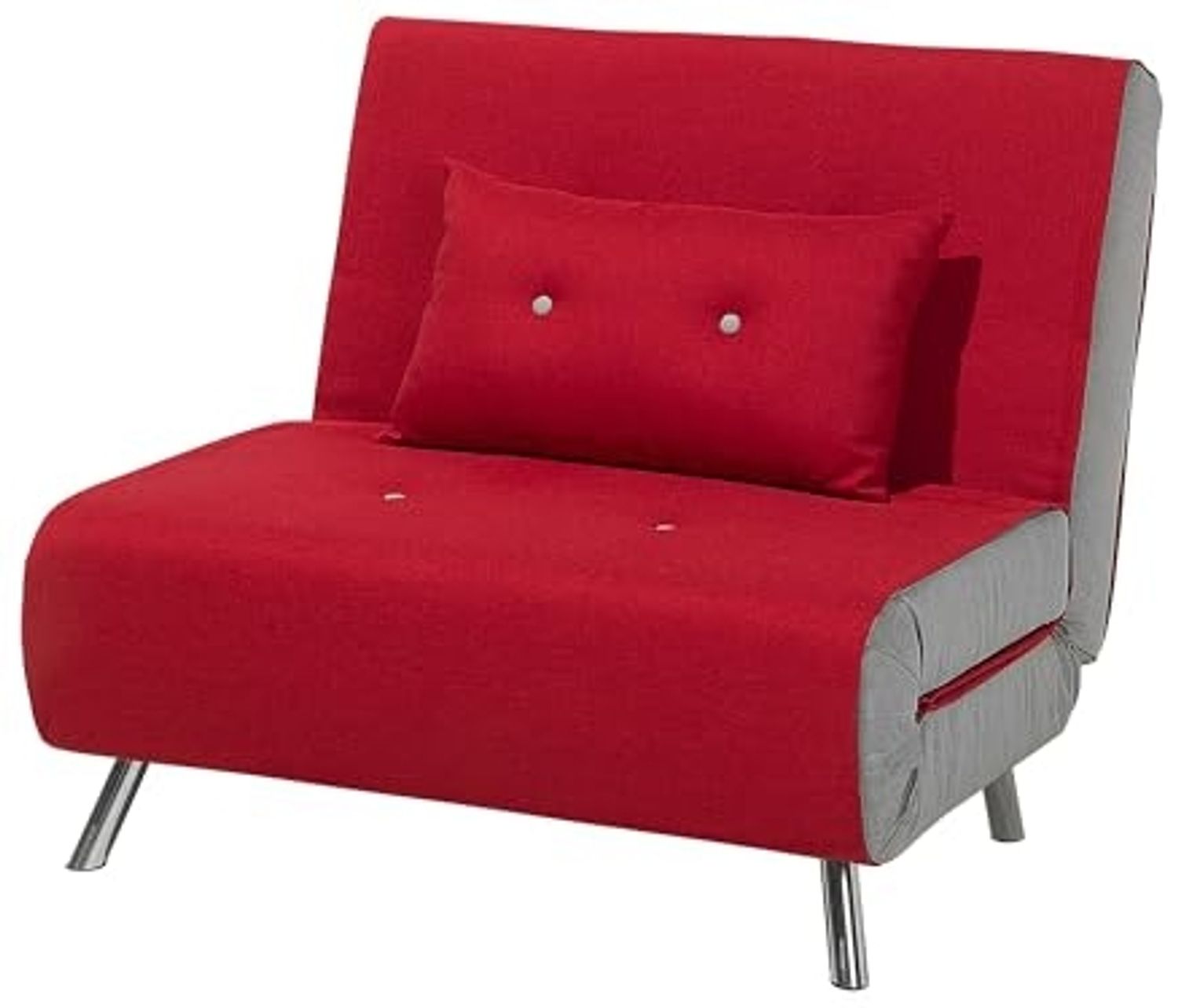 Schlafsofa Polsterbezug rot FARRIS Bild 1