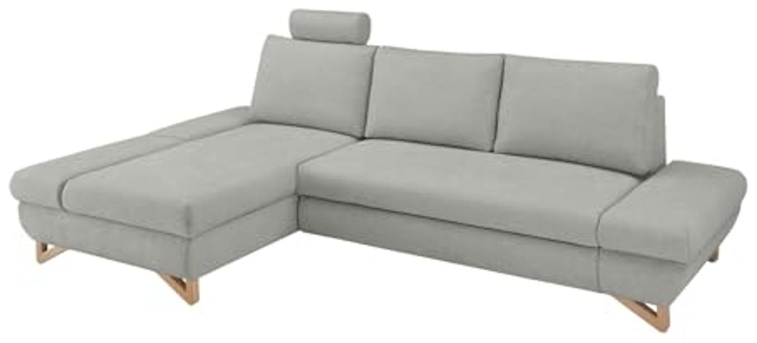Ecksofa Skalm in grau 284 cm Bild 1