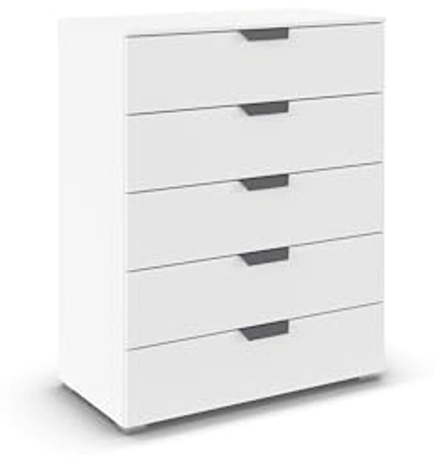 rauch Aditio Box, Kommode, 5 Schubladen, mit Softclose-Funktion, Farbe Weiß, BxHxT 80x100x43cm Bild 1