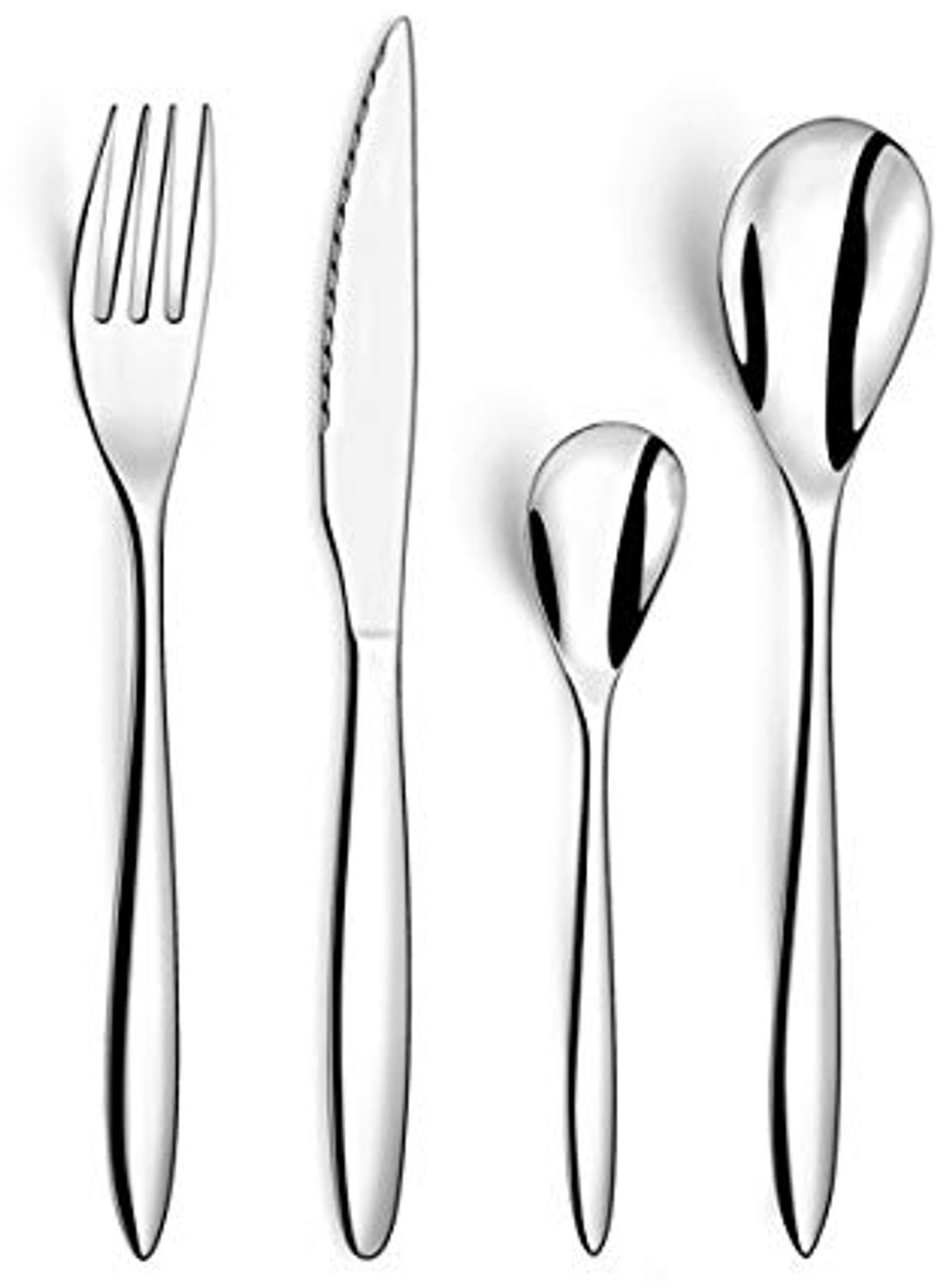 Besteckset Amefa Actual Metall Stahl Edelstahl 24 Stücke Bild 1