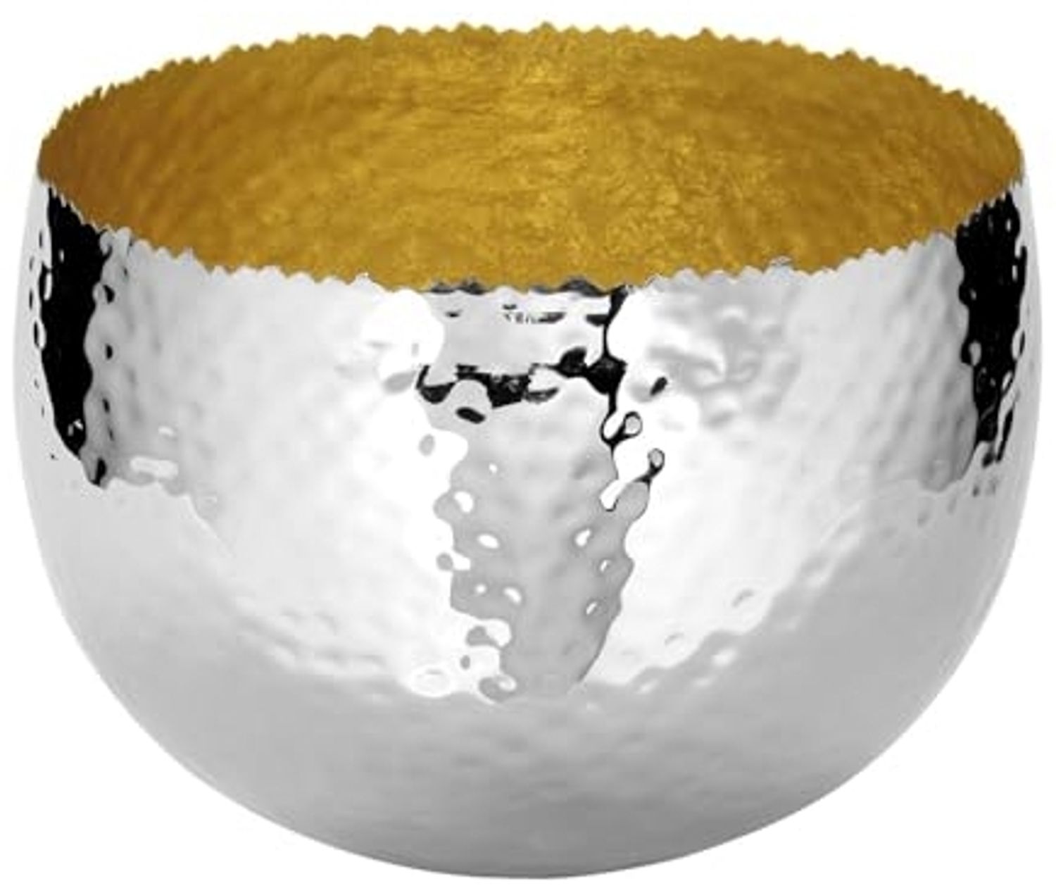 Fink Schale SEFA, Eisen, (1-tlg), Dekoschale mit feiner Hammerschlagstruktur Bild 1