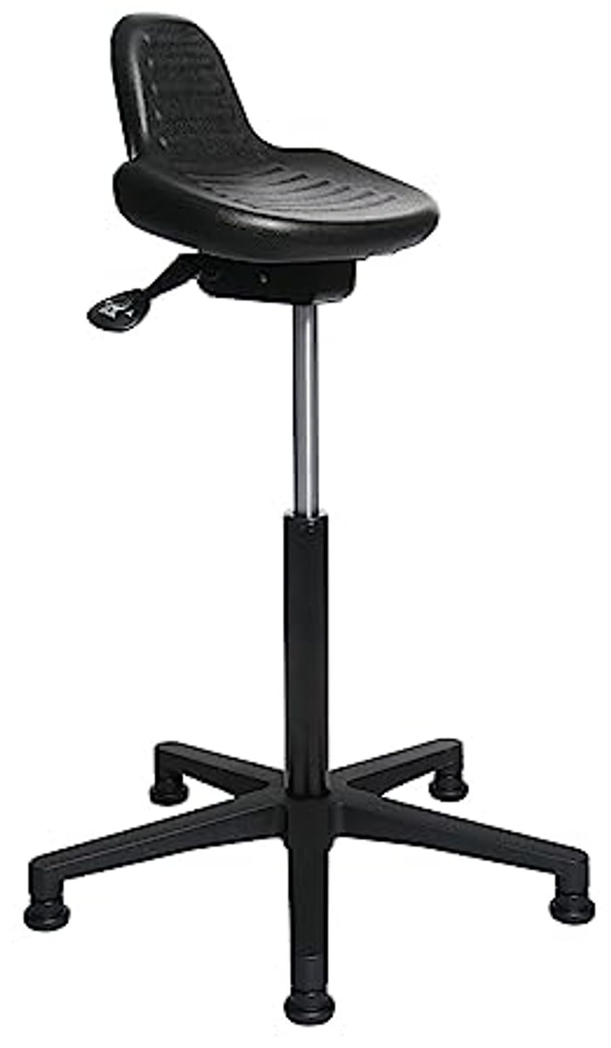 Topstar STANDSTAR, Stehhocker, Arbeitshocker, Stehhilfe, Neigeverstellung, höhenverstellbar, schwarz Bild 1
