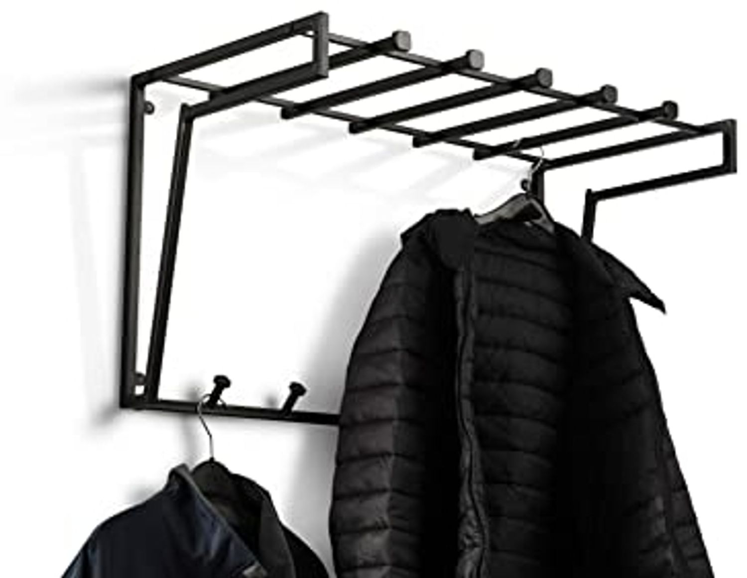 M2 Kollektion Garderobe Vigo 2 in schwarz, B/H/T = 79 x 45 x 40 cm Bild 1