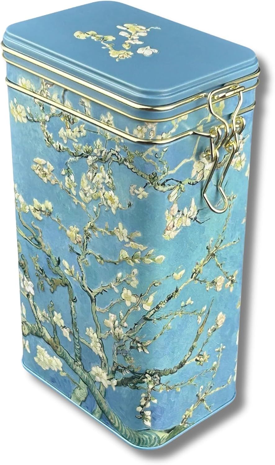 MediMuc Keksdose Kaffeedose Mandelblüte, Mandelblüte, Kaffedose mit Dichtung und Bügelverschluss Bild 1