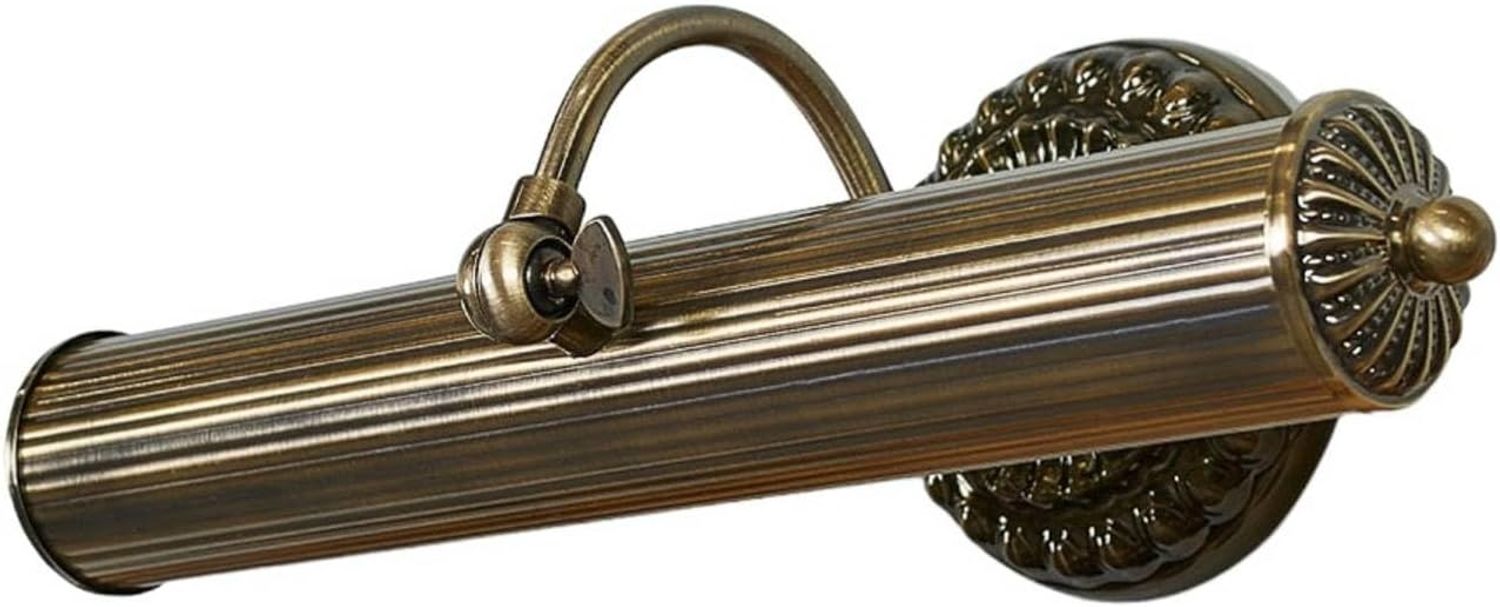 Lindby Bilderleuchte Joely, Metall, Bronze IP20, 2 x 40 W Bild 1