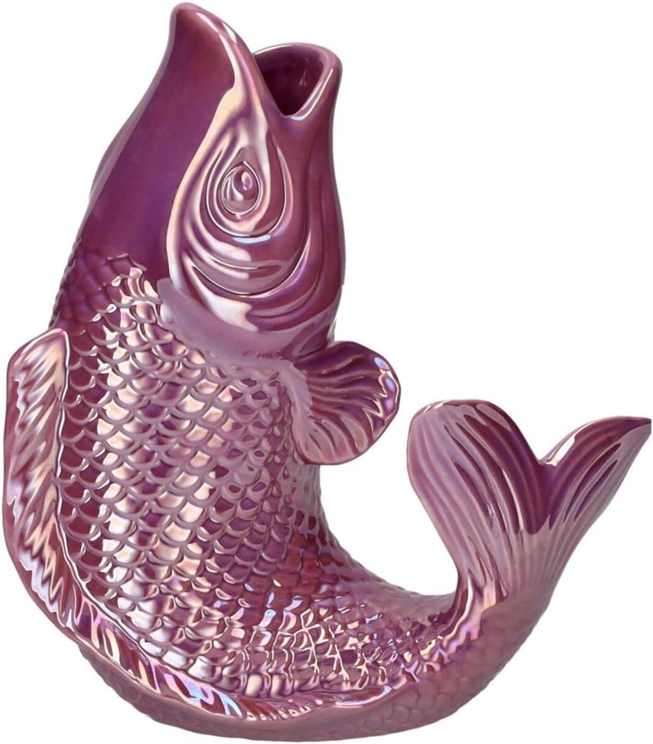 Gift Company Mamsell Koi Fisch Vase S rainbow violet Bild 1