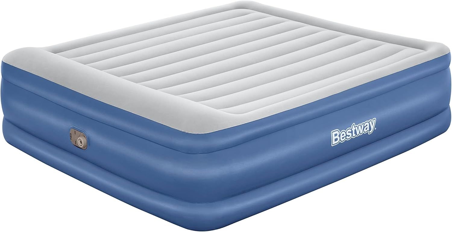 TriTech™ Doppelluftbett mit integrierter Elektropumpe 203 x 193 x 56 cm Bild 1