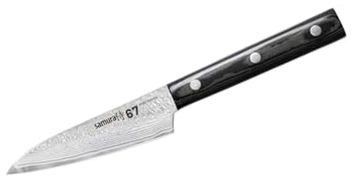 Samura Samura Damascus 67 Schälmesser 98mm Mikarta SD670010M Bild 1
