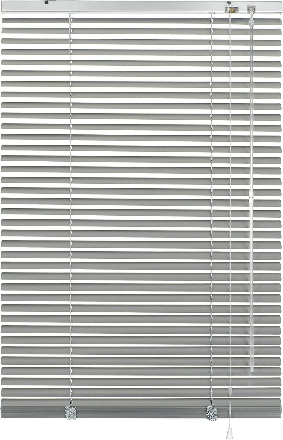 GARDINIA Alu-Jalousie, Sicht, 25 mm, Silber, 240x120 cm Bild 1