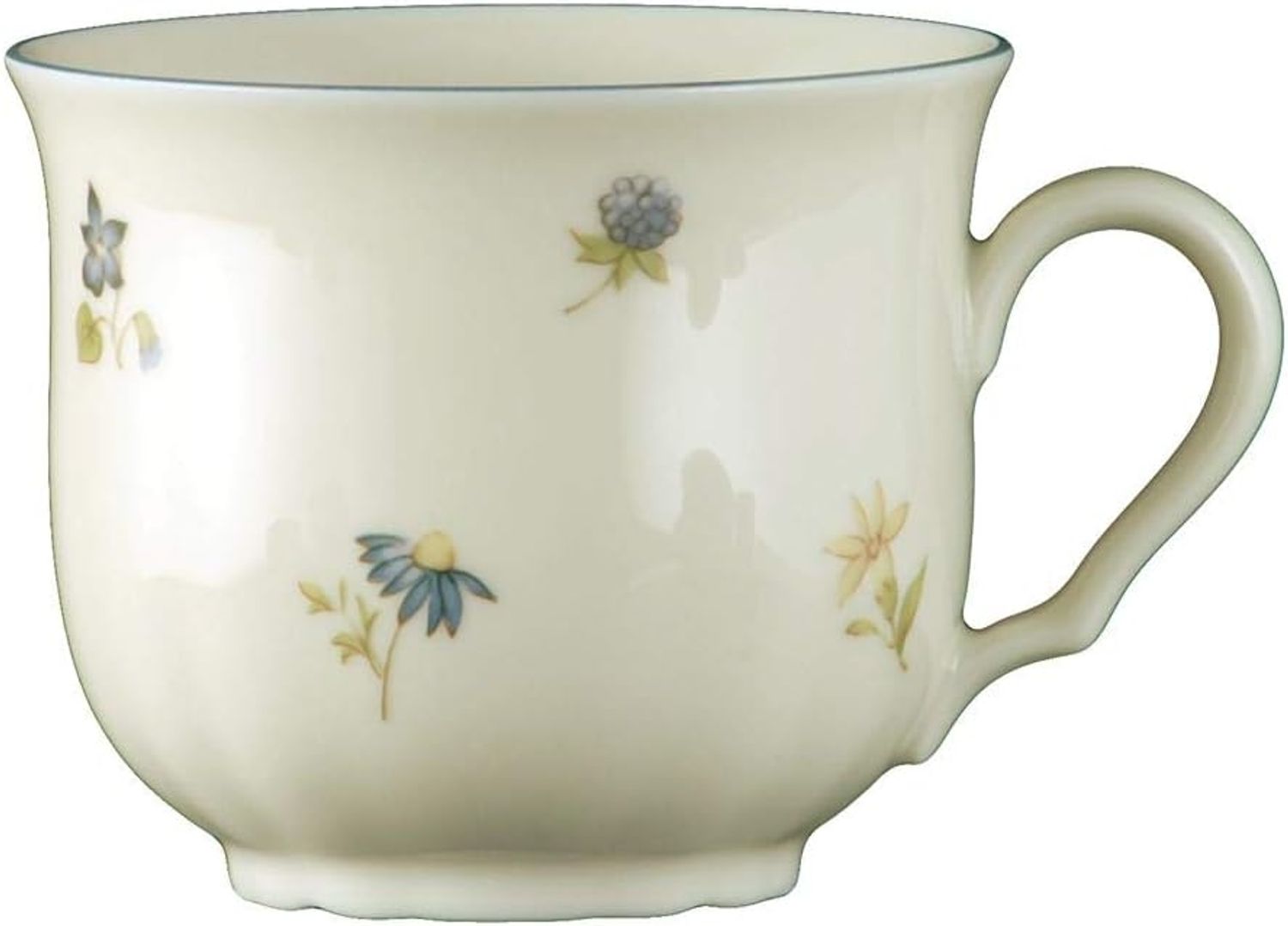 Kaffee-Obertasse 0,23 l Marieluise Streublume Seltmann Weiden Kaffeetasse - MikrowelleBackofen geeignet, Spülmaschinenfest Bild 1