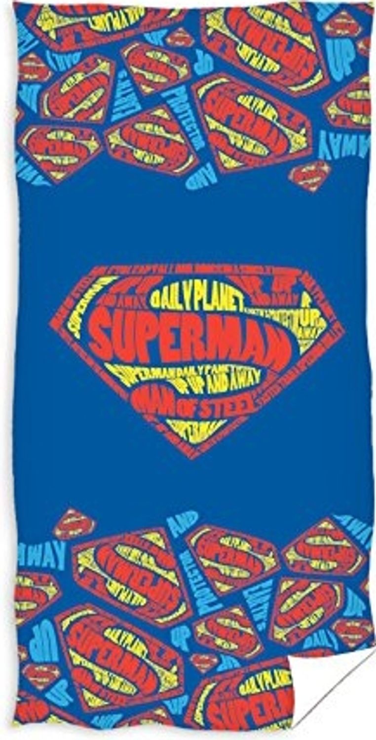 Superman Badehåndklæde - 100 procent bomuld Bild 1