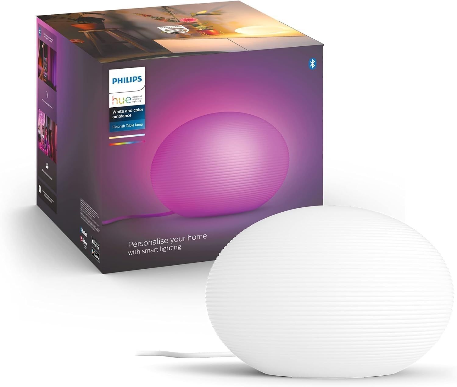 Philips Hue Flourish Table Light - White Bild 1
