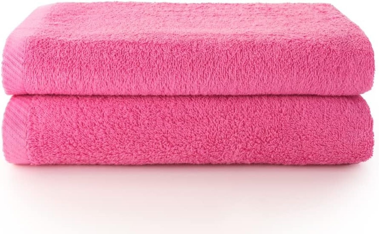 Top Towel - Plus - Große Badetücher - Badetücher - 2 Duschtücher - 70x140 cm - 100% Baumwolle - Erdbeer Bild 1