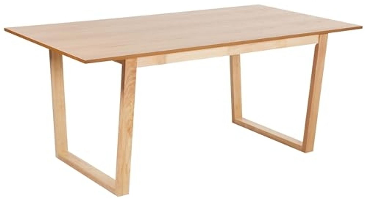 Esstisch CAMDEN 180 cm 95 cm Holzoptik Heller Holzfarbton Bild 1