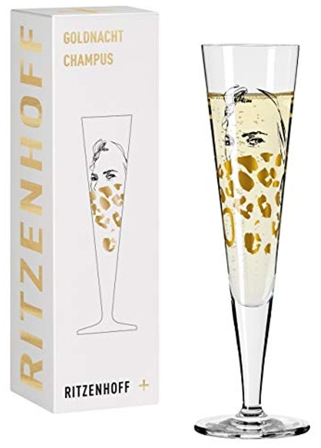Ritzenhoff 1078281 Champagnerglas #11 GOLDNACHT Peter Pichler 2020 Bild 1