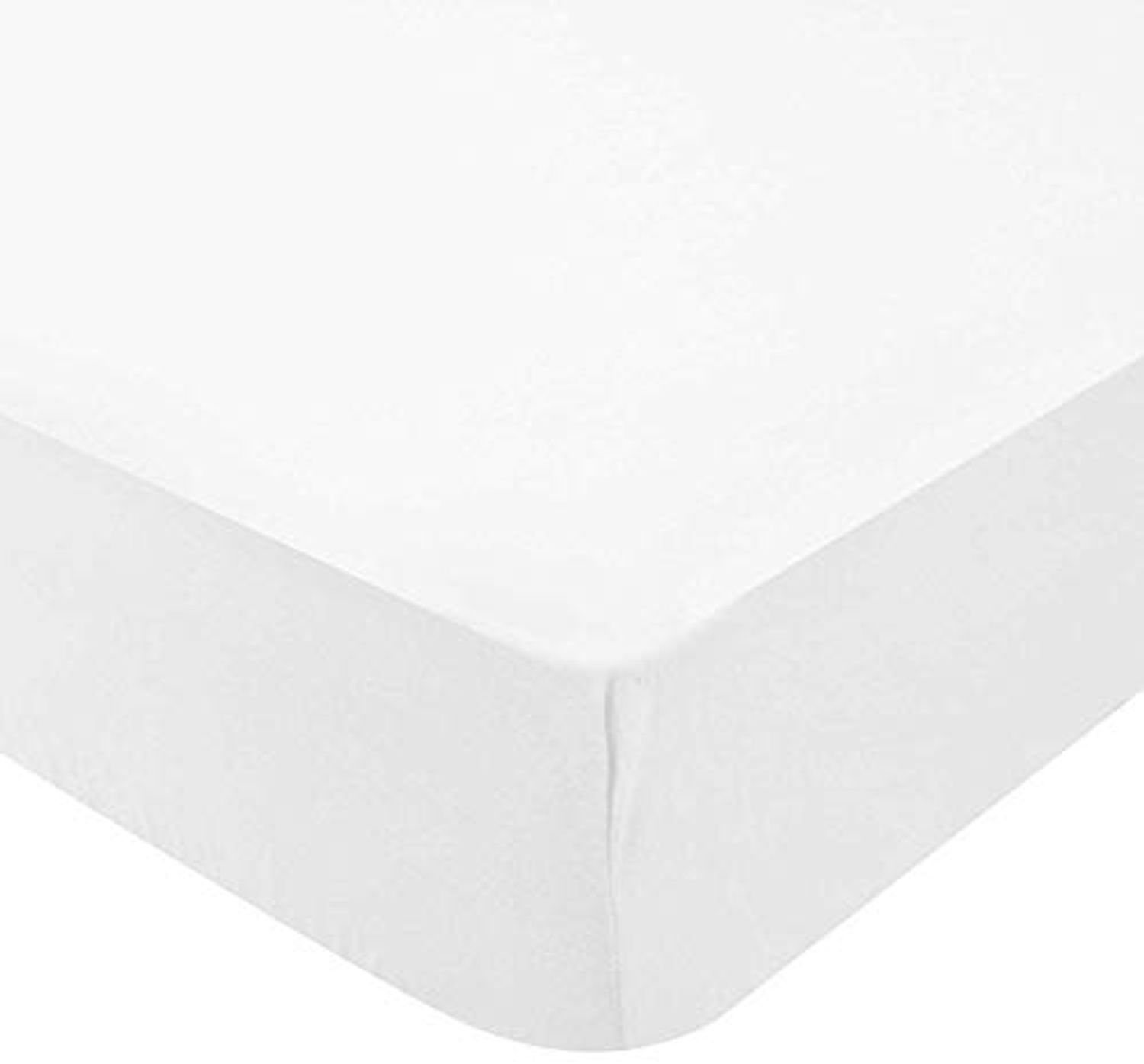 Domiva Spannbettlaken, wasserdicht, für Babyschalen, 5 Punkte, 30x75 cm, Weiß Bild 1