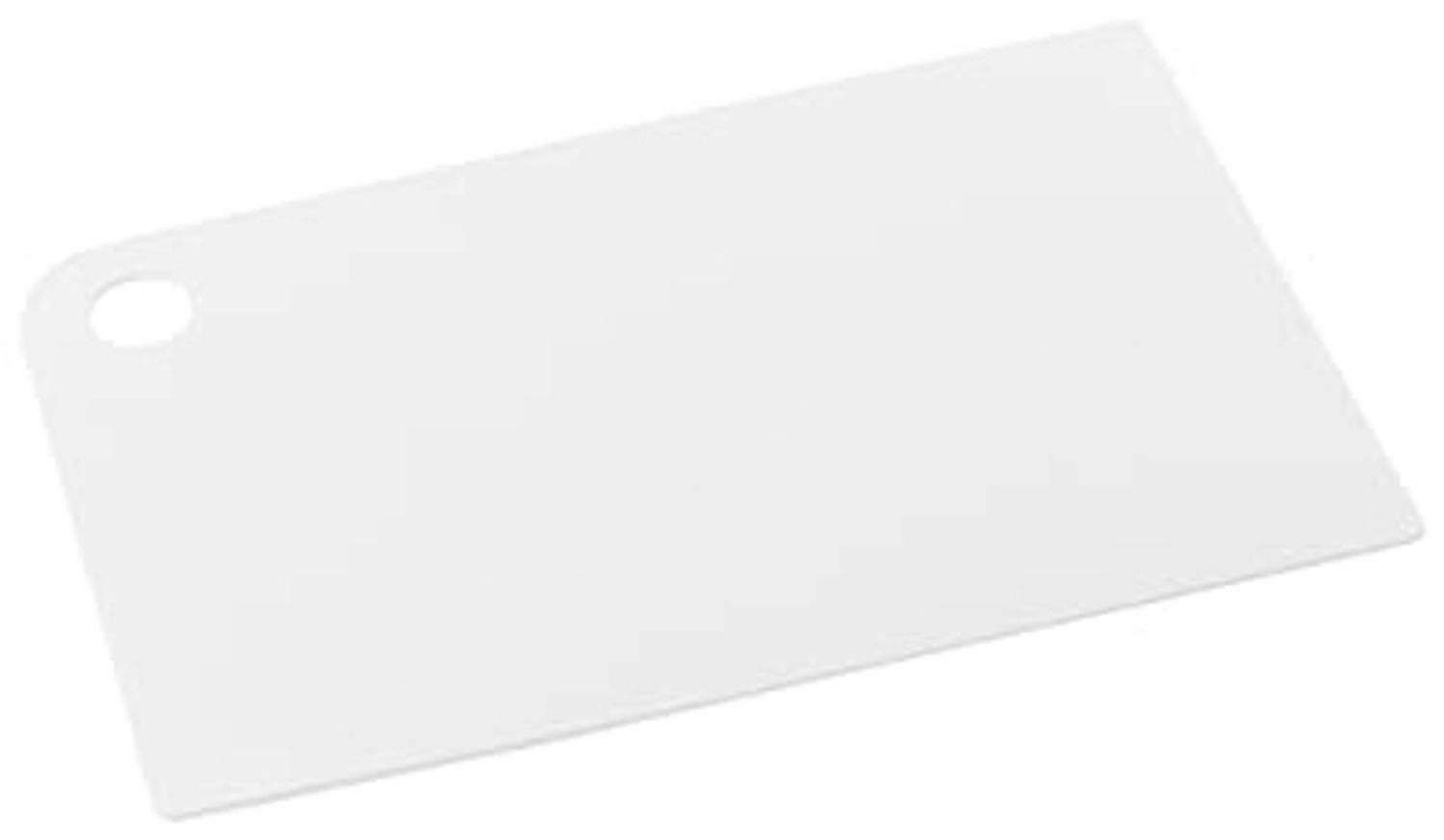 plast team Schneidebrett "Thick-Line", 345x245 mm, weiß Material: LDPE, aus lebensmittelechtem Kunststoff, spülmaschinengeeignet (11140804) Bild 1