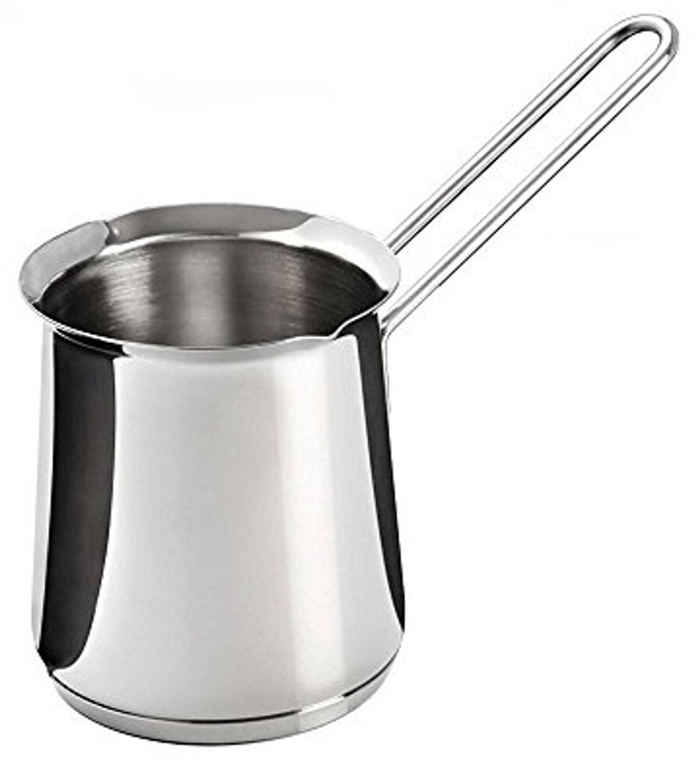 Weis 184127 Edelstahl Aufschäumbecher mit Sandwichboden induktionsgeeignet 400ml Bild 1