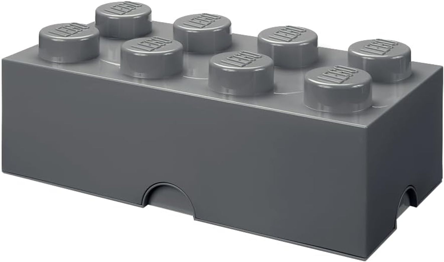 Lego 'Storage Brick 8' Aufbewahrungsbox dunkelgrau Bild 1