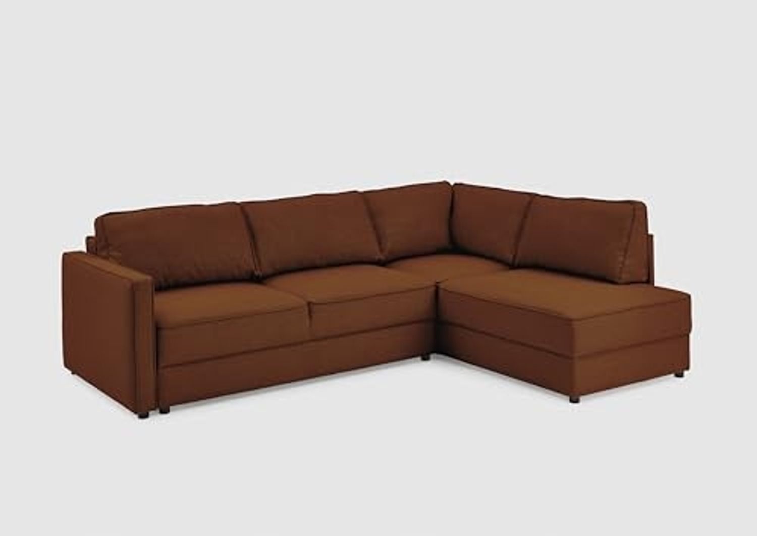ATLANTIC home collection Eckgarnitur Chill, inkl. Schlaffunktion (ca. 135x230 cm), inkl. Bettkasten, frei im Raum stellbar, Wellenunterfederung, Ecke rechts Bild 1