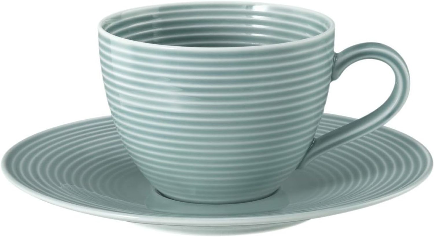Kaffeetasse 2-tlg. mit Relief - Seltmann Weiden Beat Arktisblau Bild 1