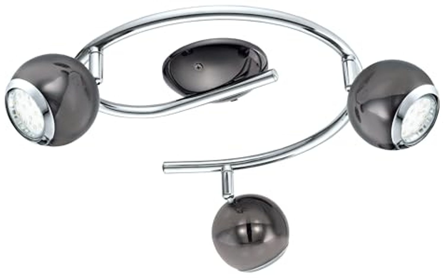Eglo 31007 Spot LED BIMEDA Stahl nickel-nero, chrom GU10-LED max. 3X2,8W L:29cm H:34,5cm 3000K Bild 1