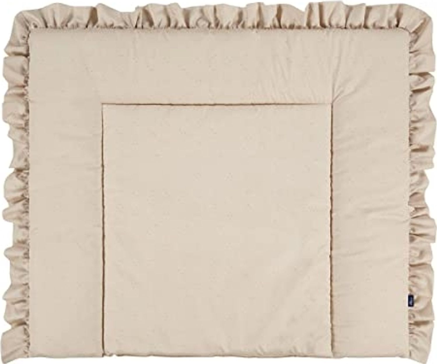ALVI Wickelauflage woven Volant Starfant, 70x85 cm, Beige Bild 1