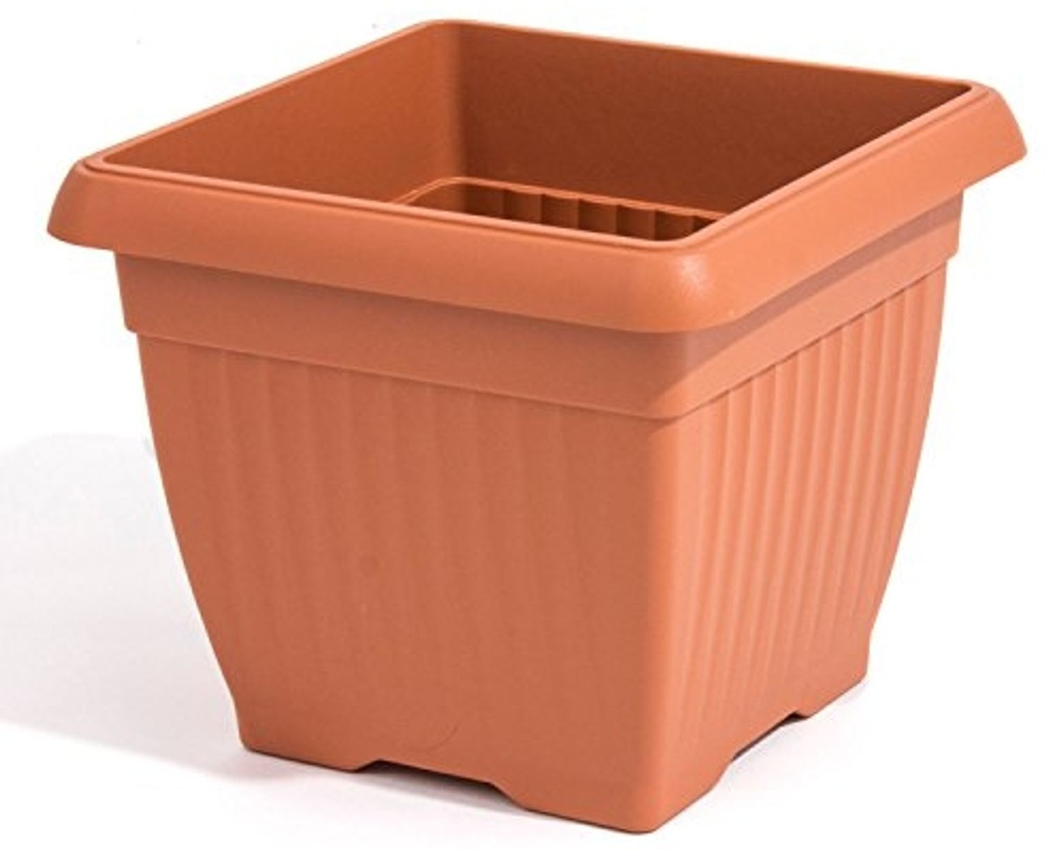 Prosperplast quadratischer Blumentopf TERRA DKWT45-R624 Terrakotta 45x45x35 cm Bild 1