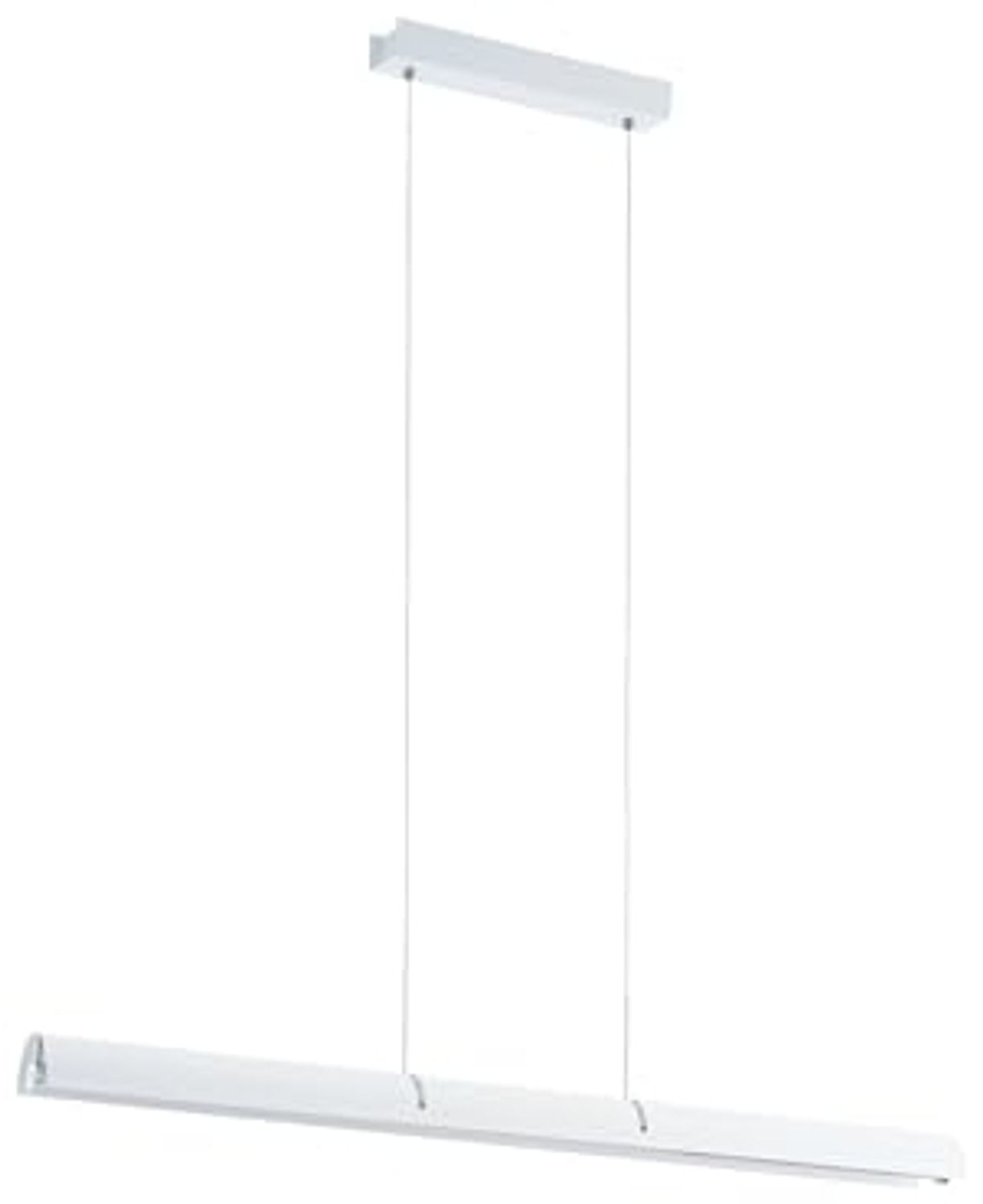 Eglo 97497 LED Pendelleuchte CALDINA weiß, chrom L:99cm B:8,5cm H:110cm Bild 1