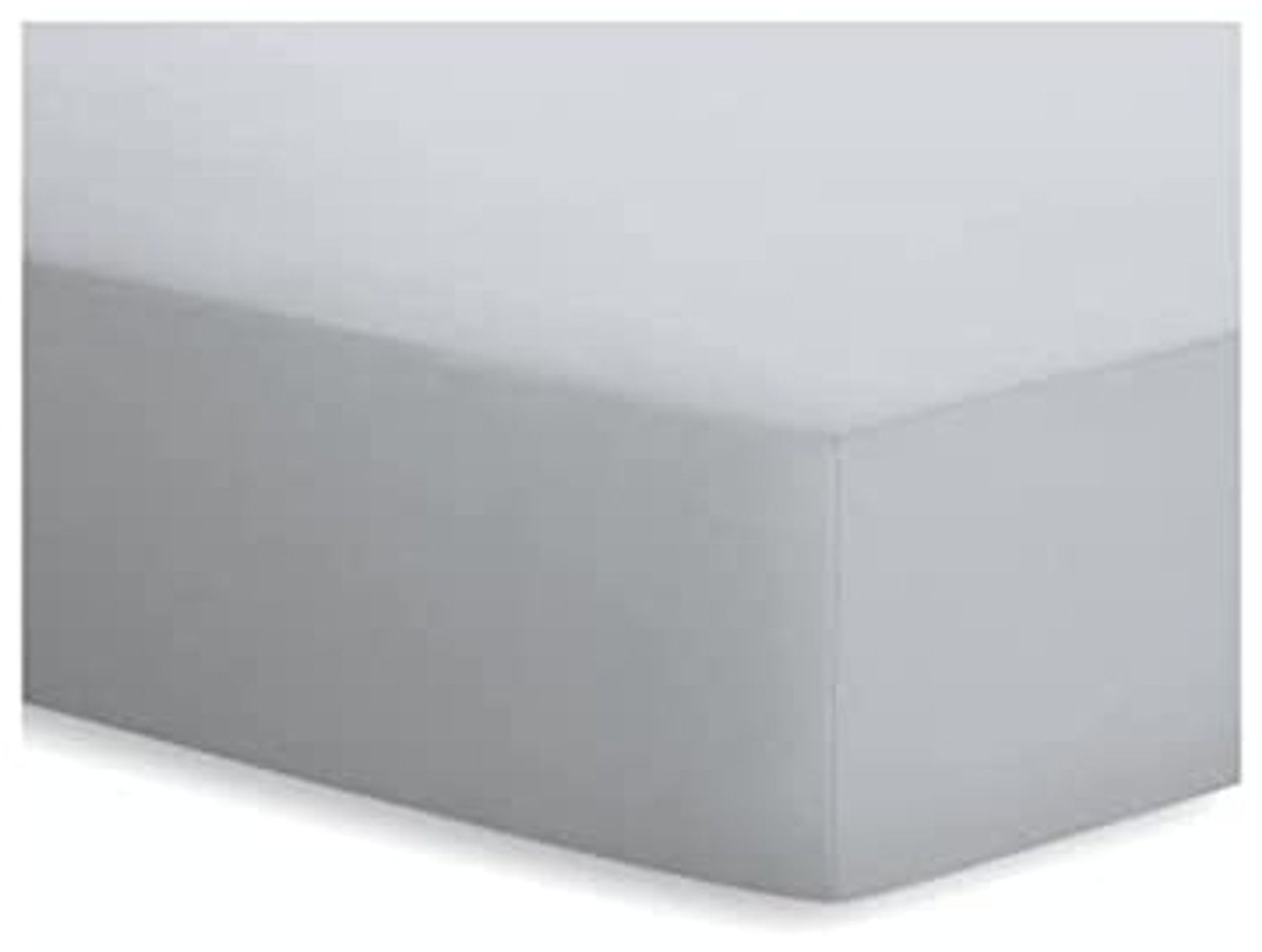 Adam Matheis 'Schlafgut' Spannbetttuch, Mako-Jersey platin, 90/190-100/200cm Bild 1