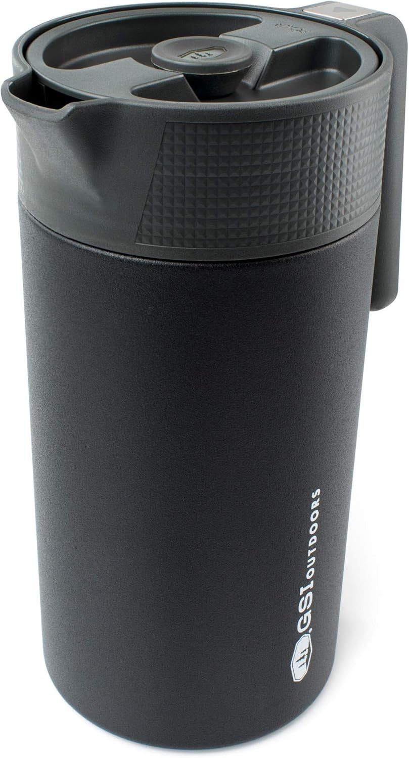 GSI Outdoors GLACIER Stainless Javapress schwarz Bild 1