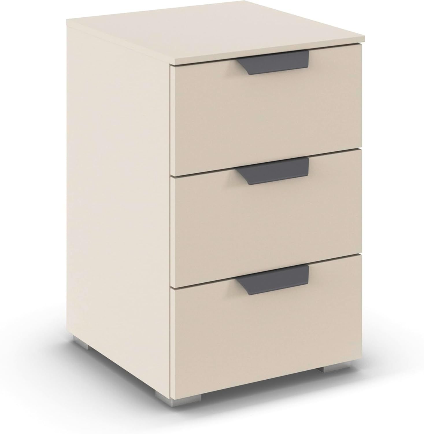 rauch Aditio Box, Nachttisch, 3 Schubladen, mit Softclose-Funktion, Farbe Beige, BxHxT 40x61x42cm Bild 1