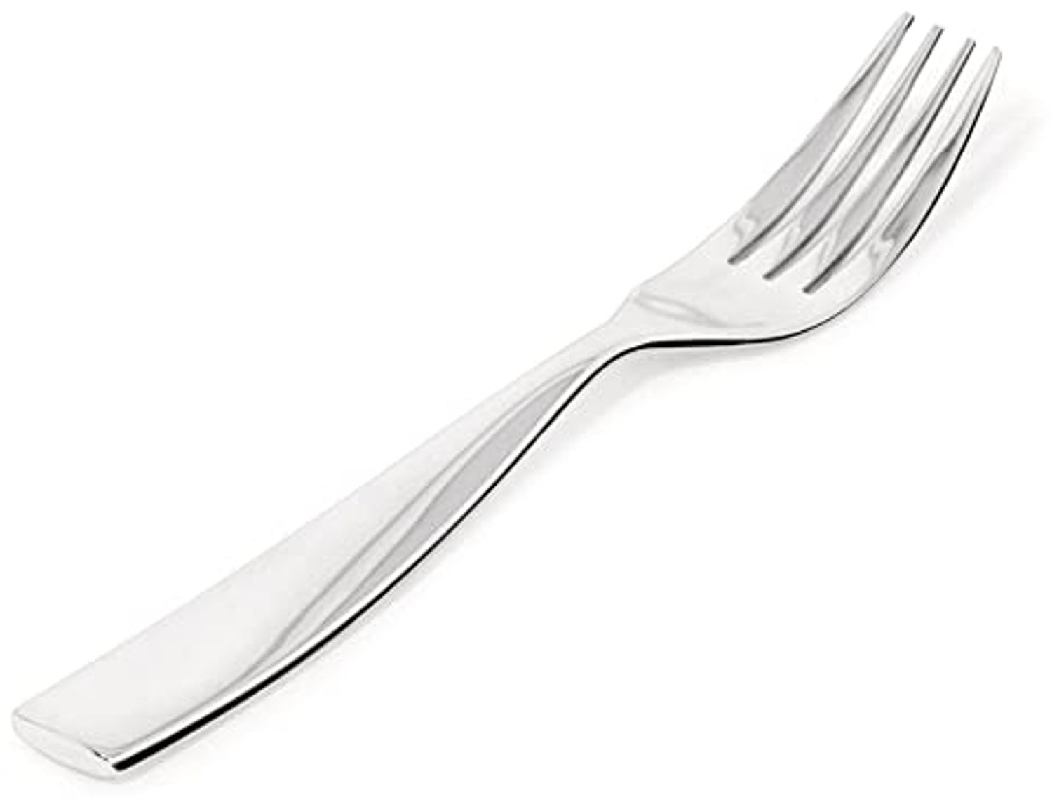 Alessi Dressed Tafelgabel, Edelstahl, Silber, 19 x 4 x 2. 2 cm, 6-Einheiten Bild 1