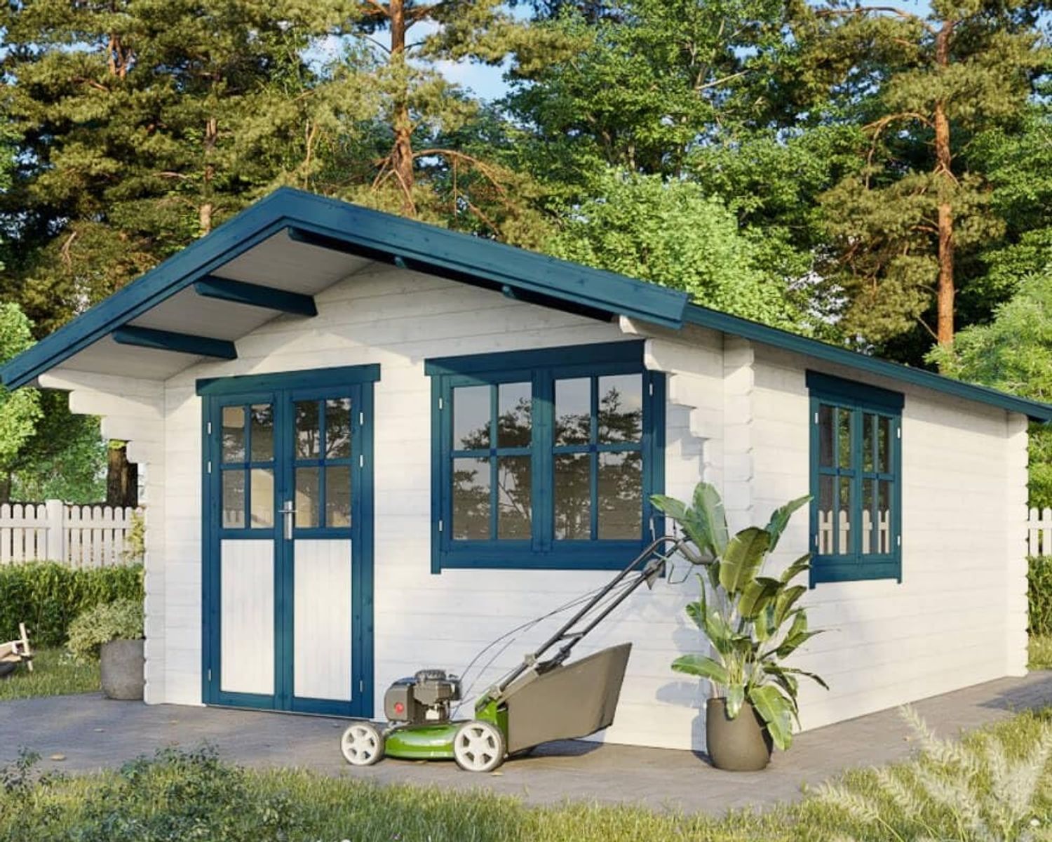 McGarden Gartenhaus GartenStar 400 x 500 cm Bild 1