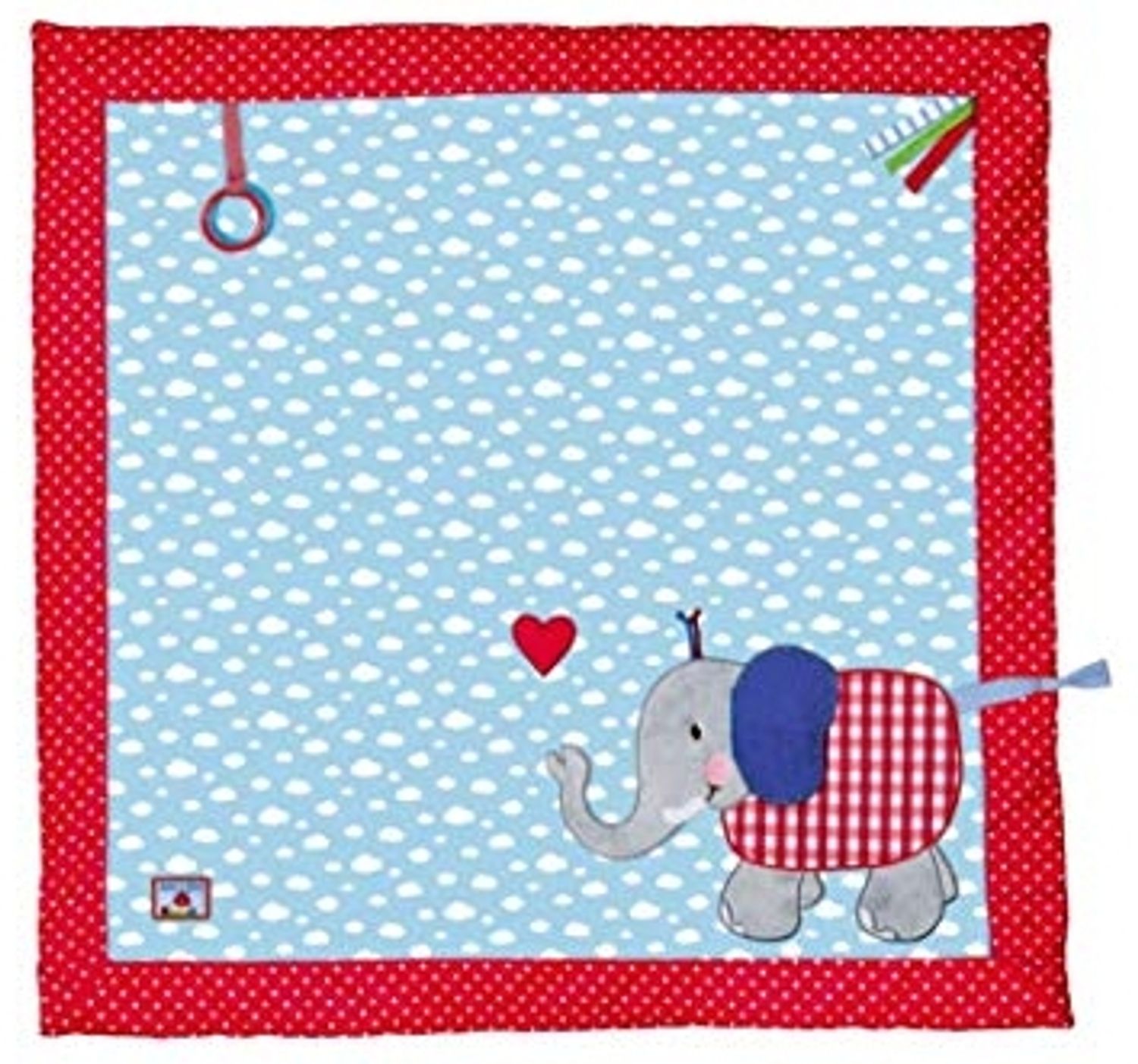 BabyGlück Krabbeldecke Elefant Bild 1