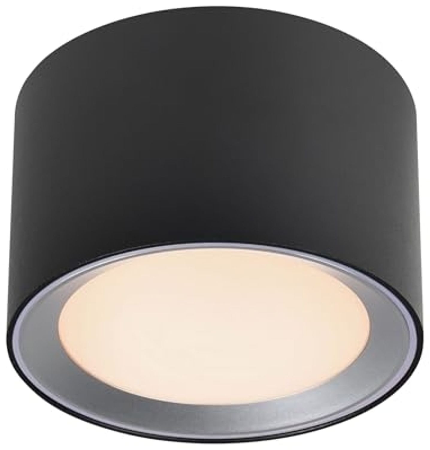 Nordlux Landon 8 LED Badleuchte 6,5W IP44 Schwarz warmweiss Bild 1