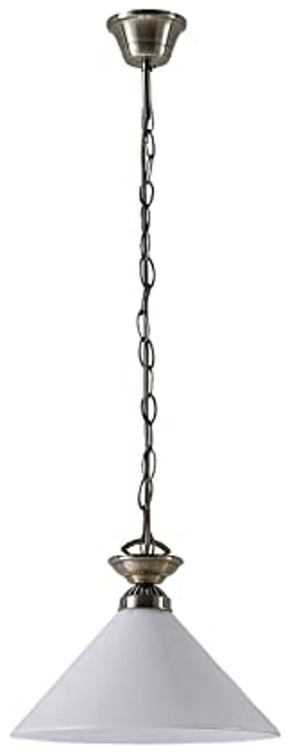 Lindby Hängeleuchte Otis, Glas Bronze IP20, 1 x 60 W Bild 1