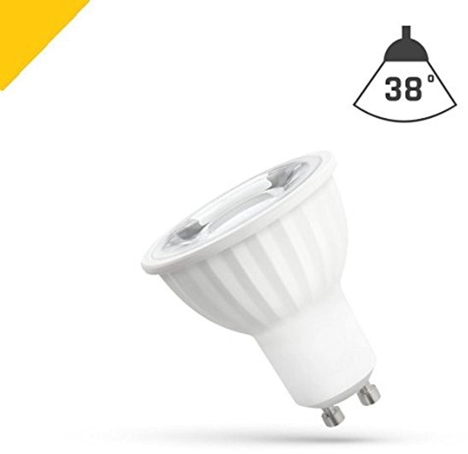 LED GU10 6W 230V AC Warmweiß GU10 GU5.3 500 Lumen 45° Bild 1