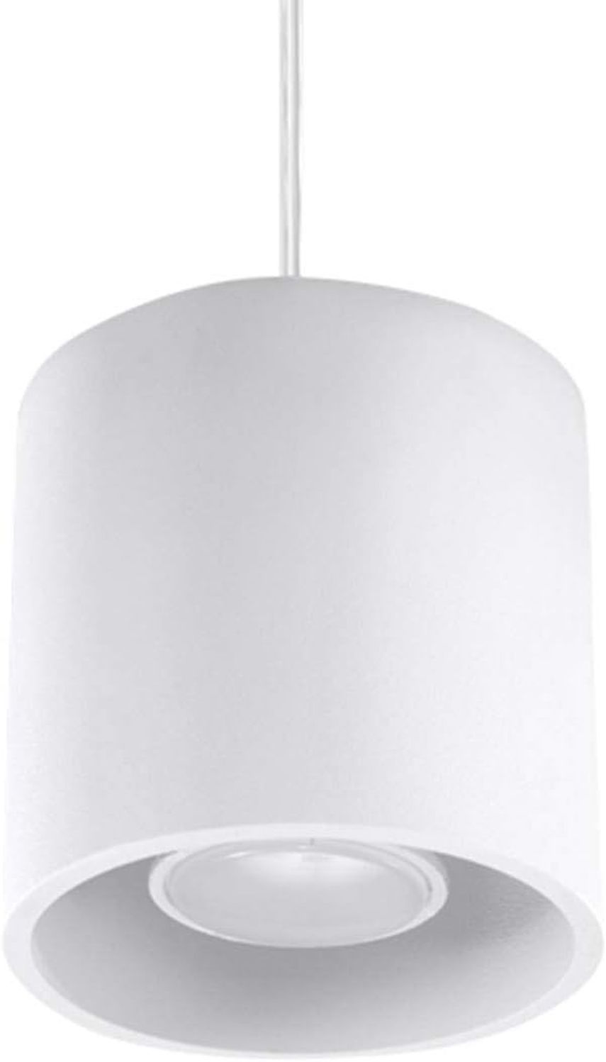 Sollux ORBIS moderne Hängelampe rund weiss 1-flg. GU10 Bild 1