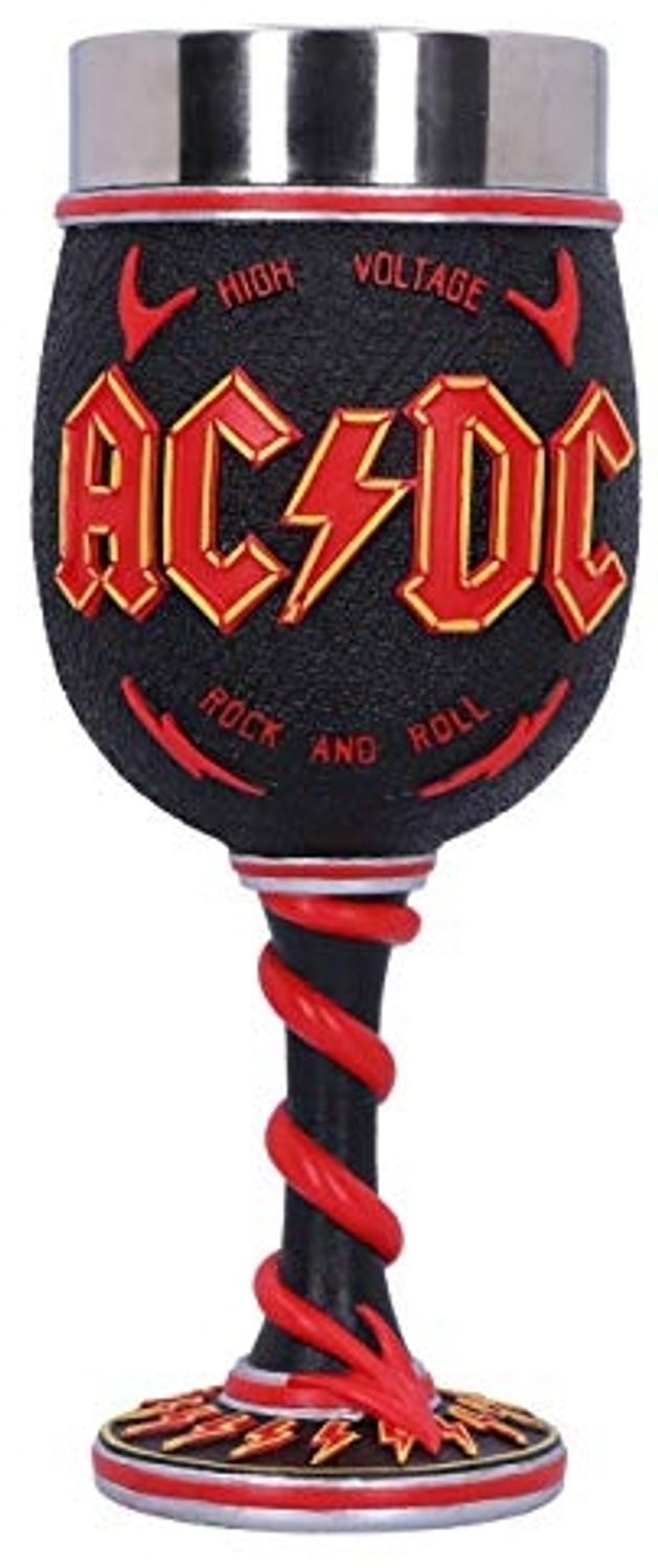 Nemesis Now Weinglas ACDC Kelch High Voltage, Resin Bild 1