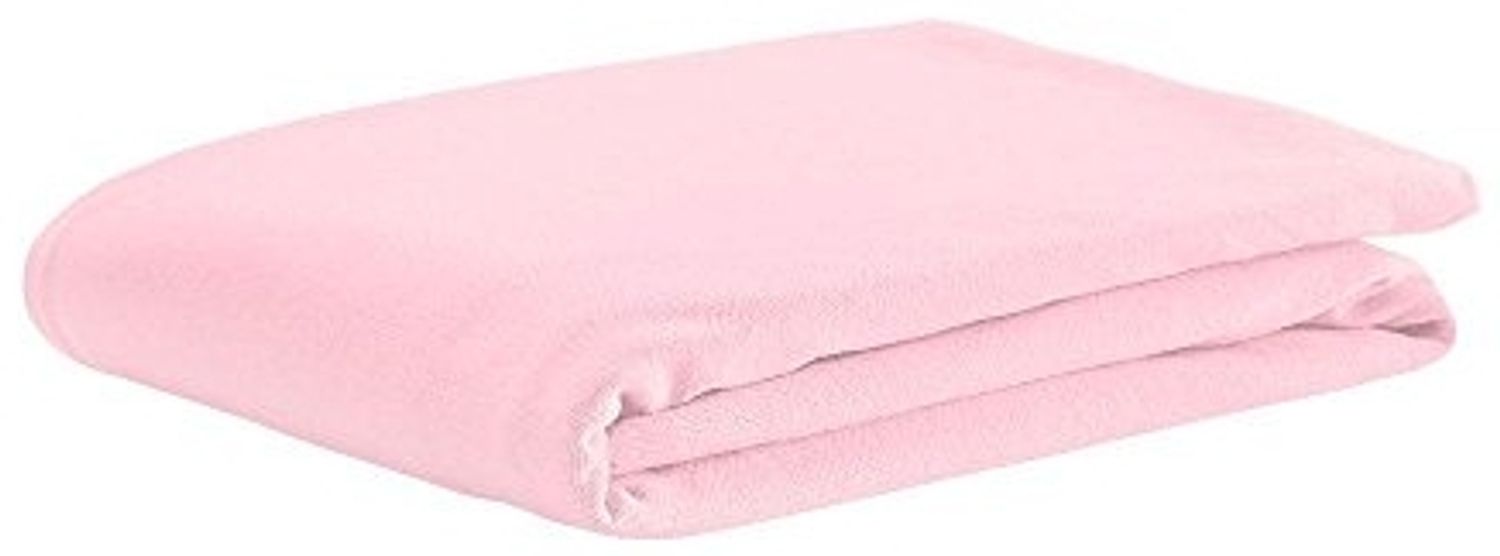 Odenwälder Spannbetttuch Jersey rosé quarz, 70x140 cm Bild 1